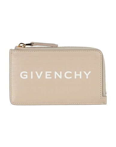 GIVENCHY Small Leather Goods Beige 100% Lambskin