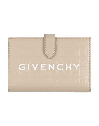 GIVENCHY Wallet Beige 100% Cowhide
