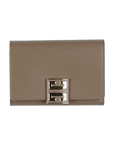 GIVENCHY Wallet Khaki 100% Cowhide