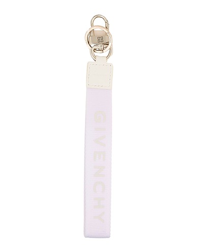 GIVENCHY Key ring White Other Fibres, Metal