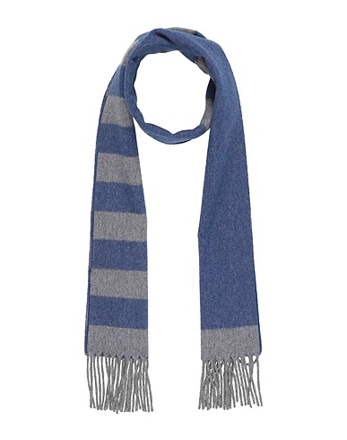 FERRAGAMO Scarves and foulards Slate blue 57% Virgin Wool, 43% Cashmere