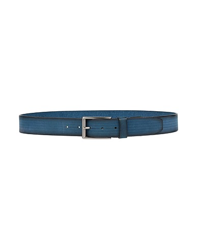 LAB. PAL ZILERI Leather belt Navy Leather