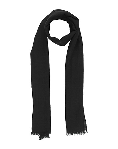 RICCARDO FORCONI Schals und Foulards Schwarz 100% Wolle