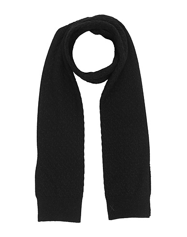 ARMANI EXCHANGE Scarves and foulards Black 38% Polyester, 32% Viscose, 24% Wool, 6% Cashmere