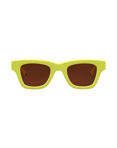 JACQUEMUS Sunglasses Yellow Plastic