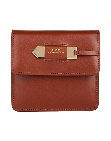 A.P.C. Brieftasche Braun 100% Vachette