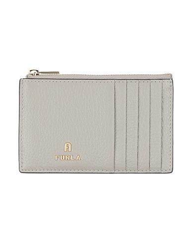 FURLA Kleinlederwaren Grau 100% Leder