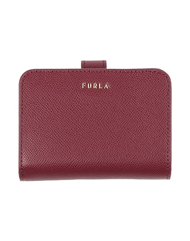 FURLA Brieftasche Bordeaux 100% Leder