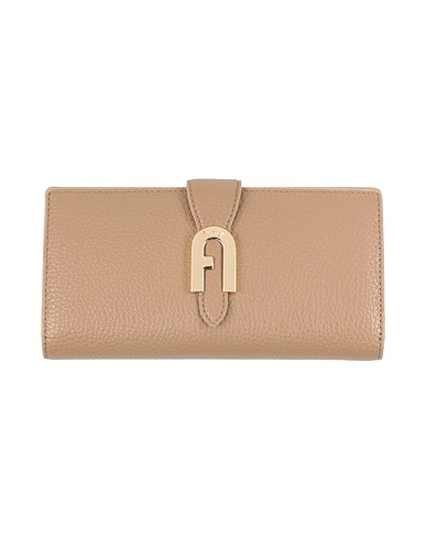 FURLA Wallet Light brown 100% Calfskin