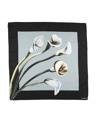 LANVIN Scarves and foulards Black 100% Silk