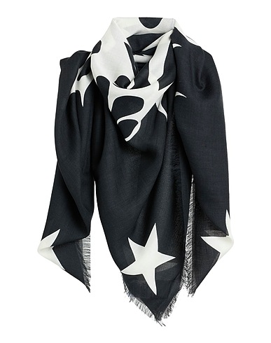 GIVENCHY Scarves and foulards Black 90% Modal, 10% Cashmere