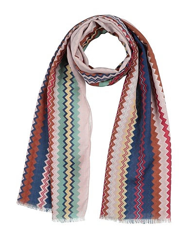 MISSONI Scarves and foulards Pink 50% Silk, 50% Wool