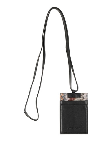 MISSONI Cardholder Leather, Textile fibres