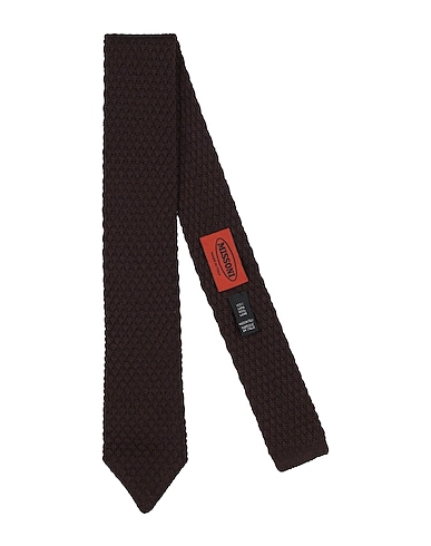 MISSONI Ties and bow ties Dark brown 100% Wool