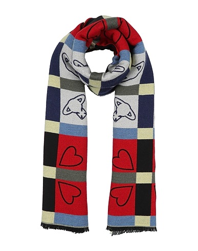 VIVIENNE WESTWOOD Scarves and foulards Black 93% Wool, 7% Silk