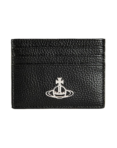 VIVIENNE WESTWOOD Cardholder NERO 100% Polyurethane