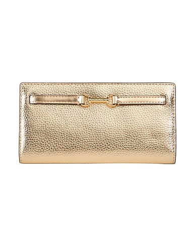 MICHAEL MICHAEL KORS Wallet Gold Leather