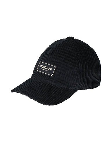 DONDUP Hat Black 98% Cotton, 2% Elastane