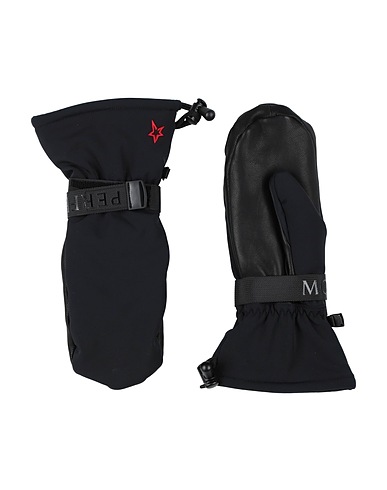 PERFECT MOMENT Gloves Black 89% Nylon, 11% Polyurethane, Goat skin