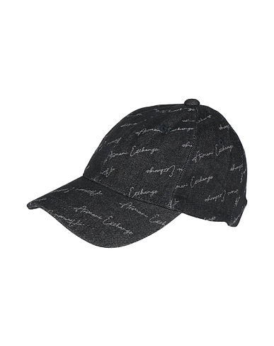 ARMANI EXCHANGE Hat Black 100% Cotton