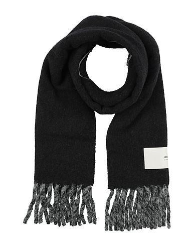 AMI ALEXANDRE MATTIUSSI Scarves and foulards Black 50% Alpaca wool, 30% Wool, 20% Polyamide