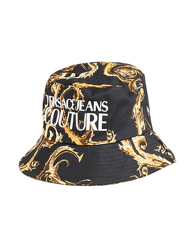 VERSACE JEANS COUTURE Hat Black 100% Cotton