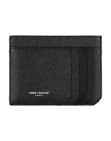 SAINT LAURENT Small Leather Goods Black Calfskin