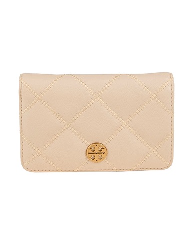 TORY BURCH Brieftasche Cremeweiß Leder