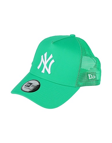 NEW ERA Hat Green 100% Cotton, Polyester