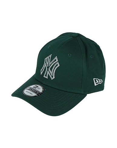 NEW ERA Hat NBA Dark green 100% Cotton