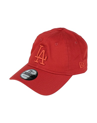 NEW ERA Hat Brick red 100% Cotton