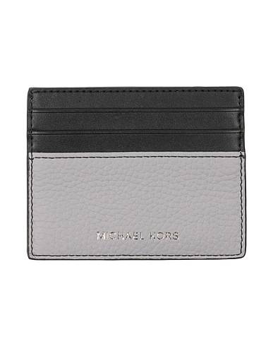 MICHAEL KORS MENS Small Leather Goods Grey Leather