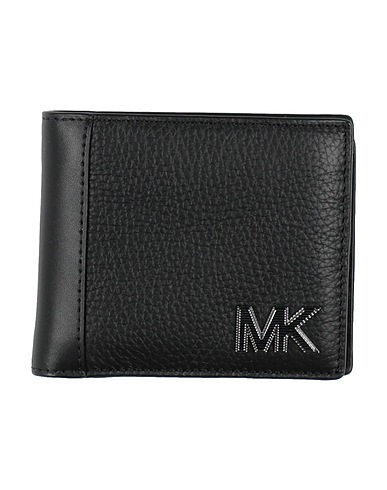 MICHAEL KORS MENS Πορτοφόλι Μαύρο 100% Δέρμα βοοειδών