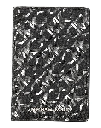 MICHAEL KORS MENS Θήκη εγγράφων Μαύρο 90% Πολυβινυλοχλωρίδιο PVC, 10% Πολυεστέρας