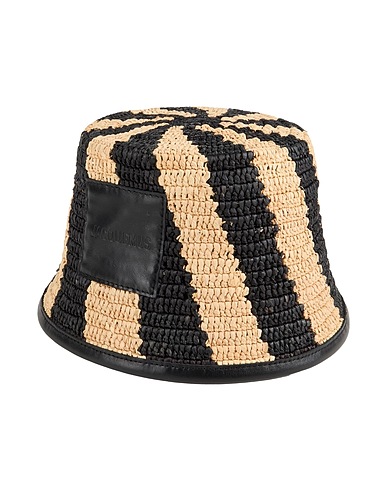 JACQUEMUS Hat Sand 100% Natural raffia