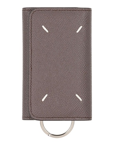 MAISON MARGIELA Key ring Dark brown 100% Cow leather