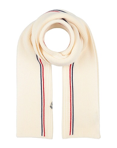 MONCLER Scarves and foulards Ivory 100% Virgin Wool