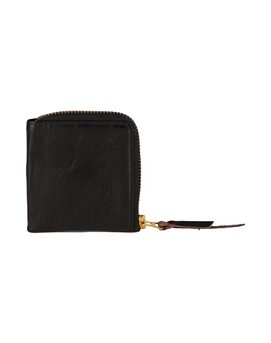 THE REAL MCCOY'S Wallet Black Leather