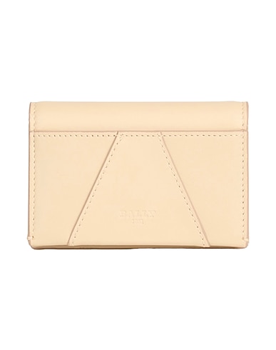 BALLY Wallet BEIGE Leather