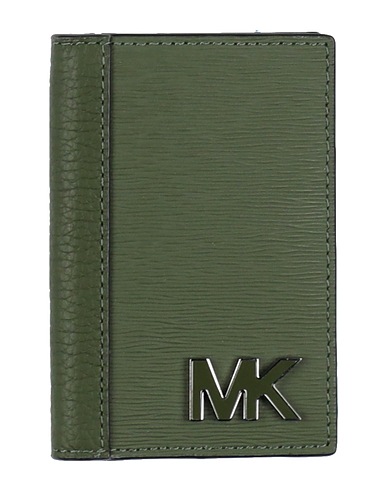 MICHAEL KORS MENS Small Leather Goods Dark green Leather