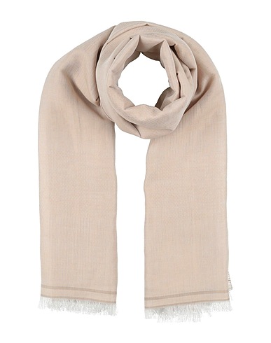 WEEKEND MAX MARA Scarves and foulards Beige 41% Modal, 33% Linen, 26% Cotton