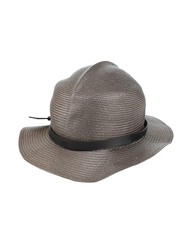 WEEKEND MAX MARA Hat Charcoal Paper Yarn