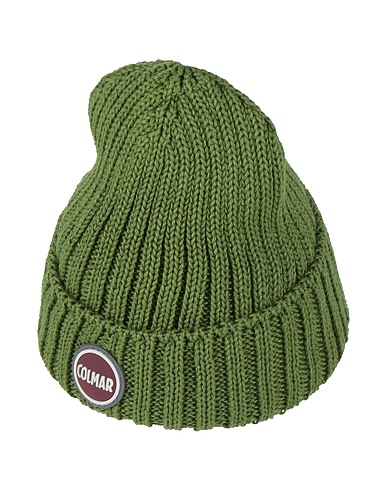 COLMAR Hat Green 50% Virgin Wool, 50% Acrylic