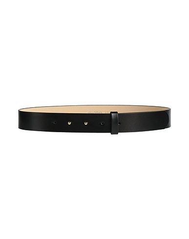 MAX MARA STUDIO Regular belt Black Leather