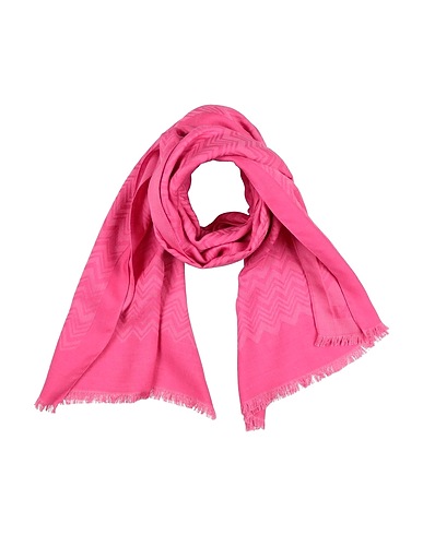 MISSONI Scarves and foulards Fuchsia 57% Silk, 43% Wool