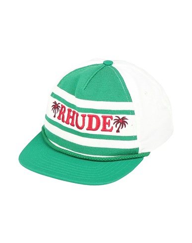 RHUDE Головной убор Зелёный 100% Полиэстер, Хлопок