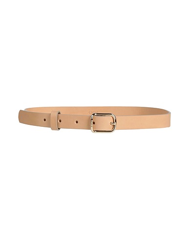 CHLOÉ Thin belt Beige Leather