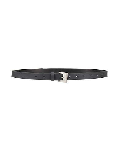 MM6 MAISON MARGIELA Thin belt NERO 100% Cow leather