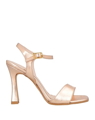 ANNO ZERO Sandals Copper Textile fibers