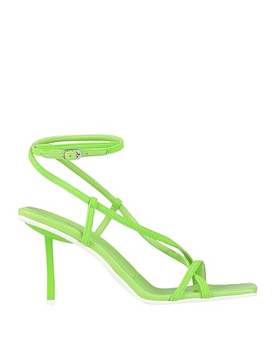 LE SILLA Infradito Verde lime Fibre tessili